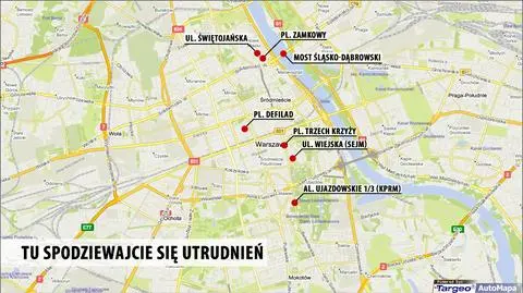 Manifestacje, marsze, biegi.  W sobotę kumulacja utrudnień