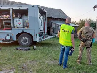 Saperzy zabezpieczyli granat z czasów II wojny światowej 