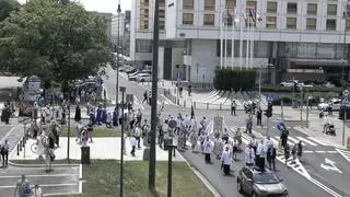 Procesja Bożego Ciała w Warszawie 