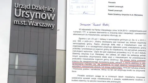 Radni Ursynowa kłócą się z burmistrzem. Nie pozwolił im skorzystać z ksero