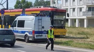 Do potrącenia pieszego przez tramwaj doszło na Tarchominie