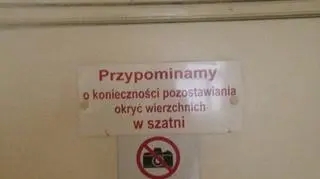 Zakaz fotografowania i filmowania obowiązuje na terenie całego IPiN