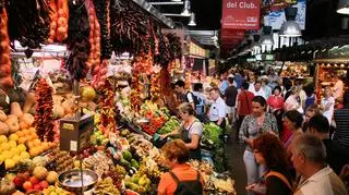 La Boqueria w Barcelonie