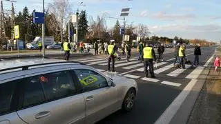 Protest na krajowej "7"