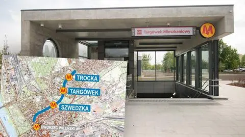Metro na Targówku już z odbiorami. Pierwszy kurs w niedzielę