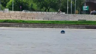 Fala wezbraniowa na Wiśle w Warszawie