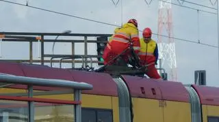 Pracownicy tramwajów warszawskich