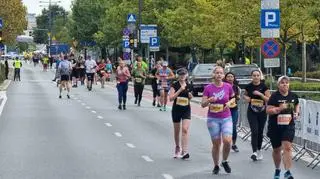 O godzinie 11 cała trasa maratonu była zamknięta 