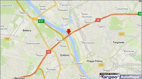 Kolizja i wypadek na trasie S8. Kilka godzin utrudnień