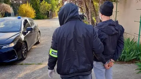 Policjanci weszli do samochodowej dziupli. Znaleźli części z bentleya skradzionego aktorce