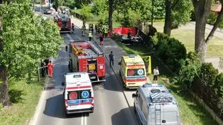 Tragiczny wypadek na ulicy Vogla w Warszawie