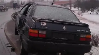 Volkswagen na barierkach