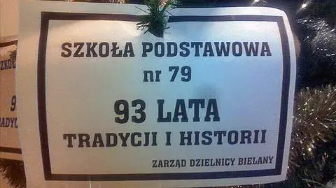 Kłótnia o bielańskie szkoły pod okiem "tajniaków"