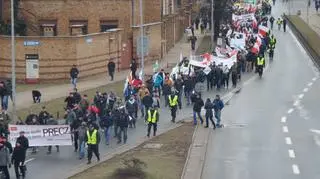 Pierwsza grupa rolników wyruszyła