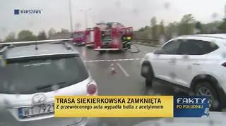 Kierowca oddalił się z miejsca zderzenia