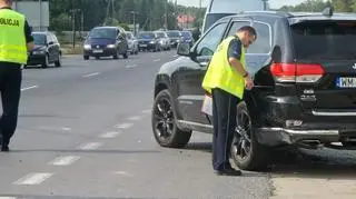 Wypadek pod Warszawą