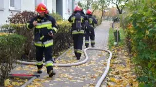 Pożar na Mokotowie