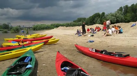Kajakami będą zdobywać Wisłę
