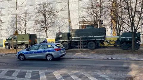 Akcja saperów na placu budowy. "Robotnicy natknęli się na niewybuchy"