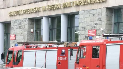 Ewakuacja biblioteki na Pradze. "Silny, drażniący zapach z toalety"