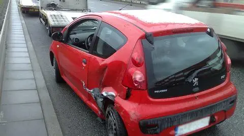 Wypadek na Moście Siekierkowskim