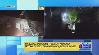 Straż pożarna o akcji przy Wileńskiej