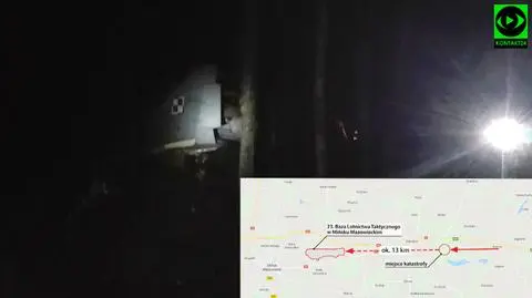 "Cały samolot był praktycznie porozrywany"