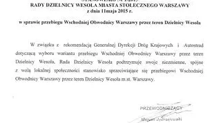 Stanowisko dzielnicy