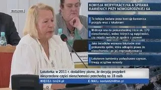 Lokatorka o nękaniach 