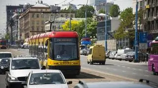 Tramwaje nie będą kursować Alejami Jerozolimskimi (między placem Starynkiewicza a rondem Waszyngtona)