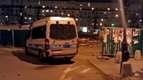 Ćwierćtonowy niewypał na budowie metra
