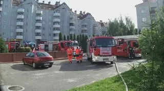 Pożar w parafii im