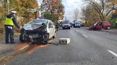 W wyniku zderzenie jeden kierowca był reanimowany 