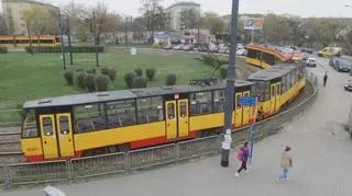 Kolizja dwóch tramwajów