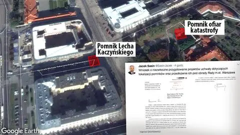 Pomniki smoleńskie: Sasin ponagla ratusz