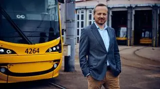 Prezes Tramwajów Warszawskich Wojciech Bartelski