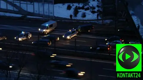Akcja policji na Trasie AK