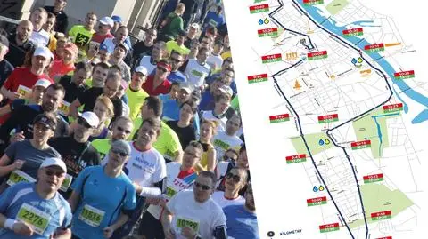 W niedzielę półmaraton. Sprawdź, którędy nie przejedziesz 