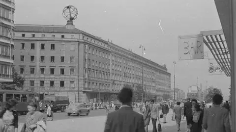 Aleje Jerozolimskie w okolicach Brackiej, 1959 rok