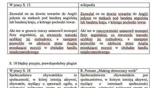 Studenci na FB wytykaili Goliszewskiemu korzystanie z ogólnodostępnych źródeł/ Facebook.com 