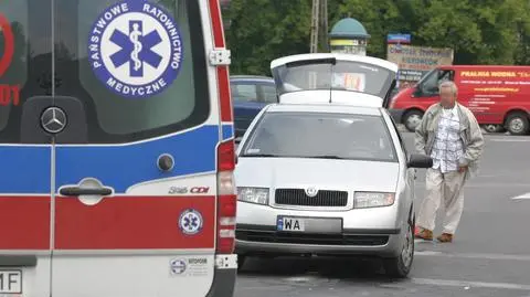 Potrącenie na Konwaliowej.  Kobieta w ciężkim stanie