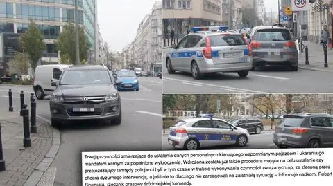 Zignorowali, źle parkującego, bo... jechali do źle parkującego