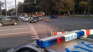 Zamknięta ulica Marszałkowska