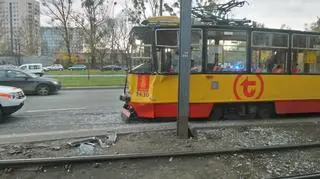 Zderzenie tramwajów na Woli