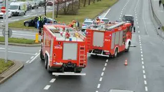 Zderzenie na Żwirki i Wigury