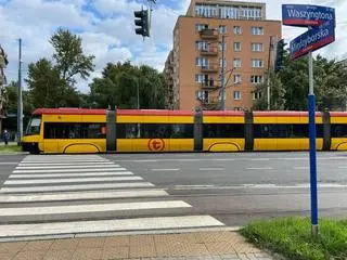 Zderzenie z udziałem tramwaju na Pradze Południe