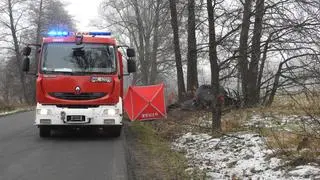 Śmiertelny wypadek w miejscowości Mokre 