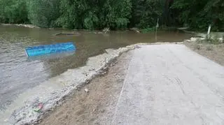 Fala wezbraniowa na Wiśle w Warszawie