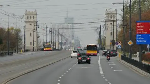 Miał być odcinkowy pomiar prędkości, będą fotoradary. Nowy plan dla mostu Poniatowskiego