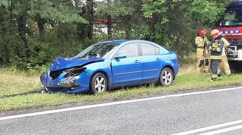 Czołowe zderzenie na Patriotów 